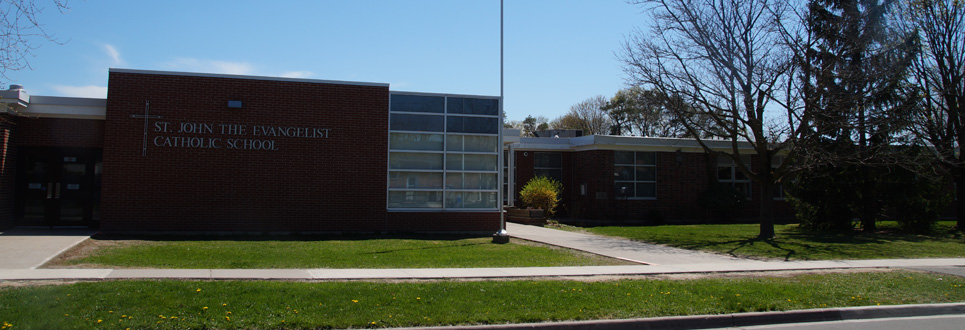 Exterior of the school